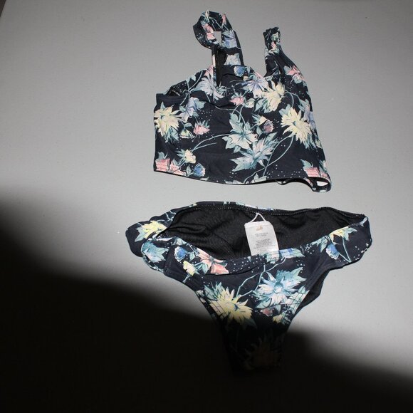 Multi Color 2 Pcs O'Neil Bikini Swimsuit Size 10 - Picture 3 of 14